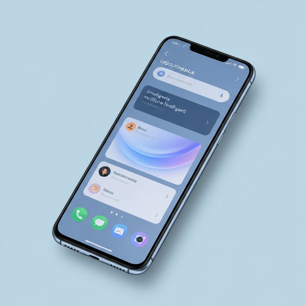 OnePlus lock screen with smart notifications