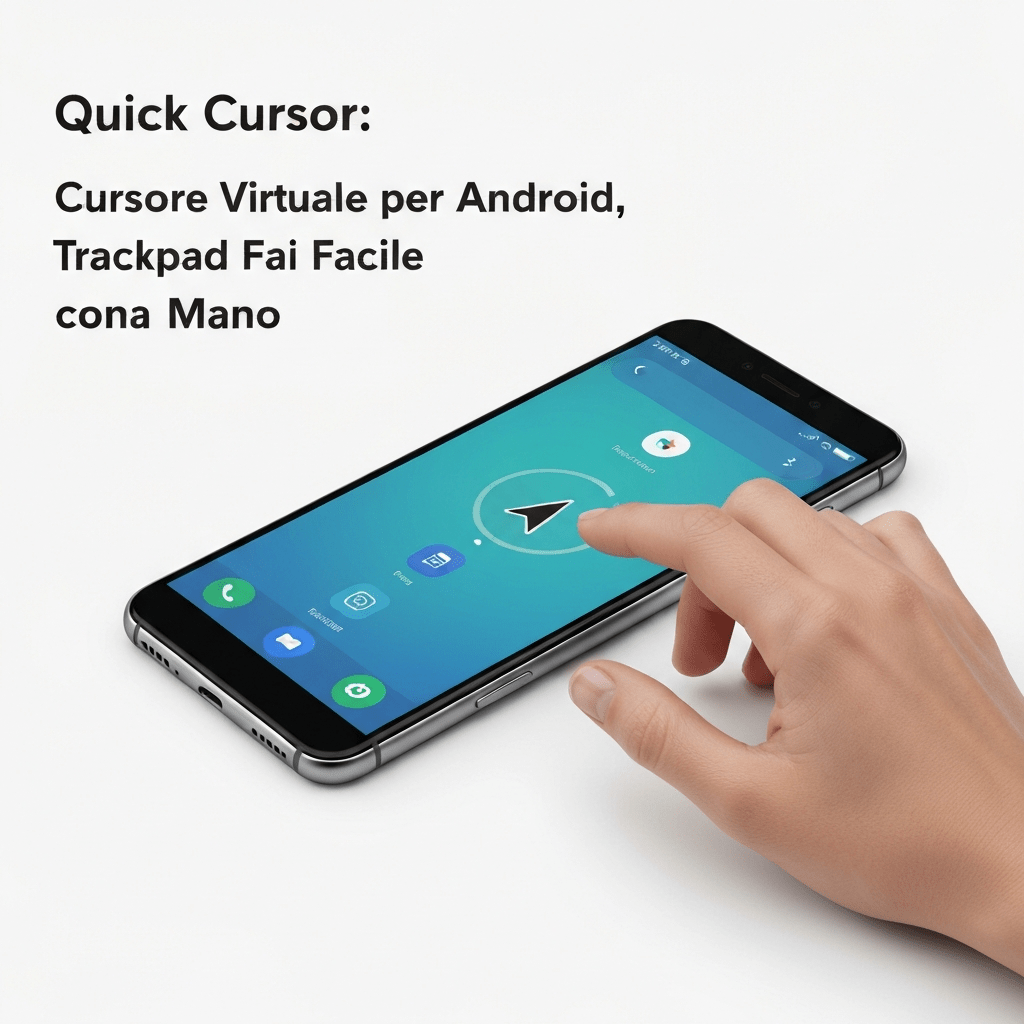 Virtual cursor app for Android allows easy trackpad control