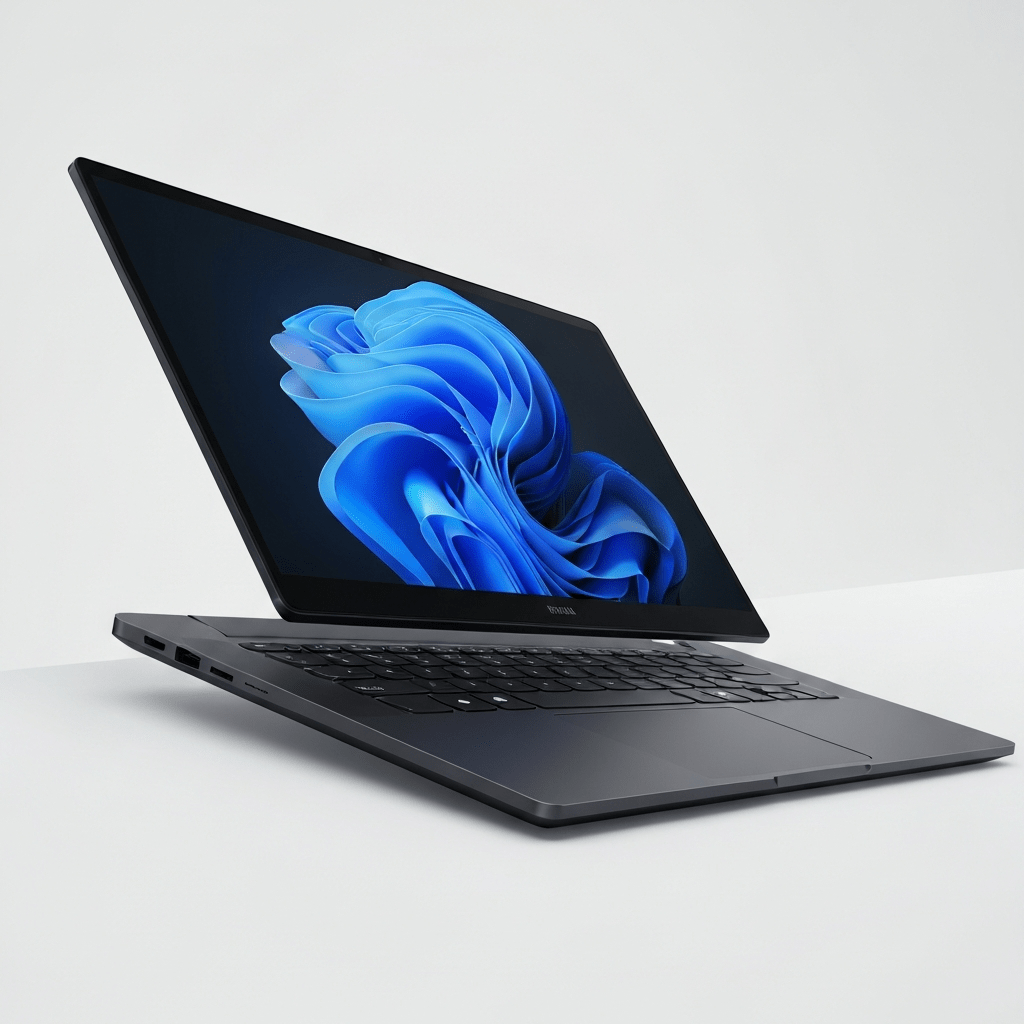 RedmiBook Pro 2026 laptop with sleek design.