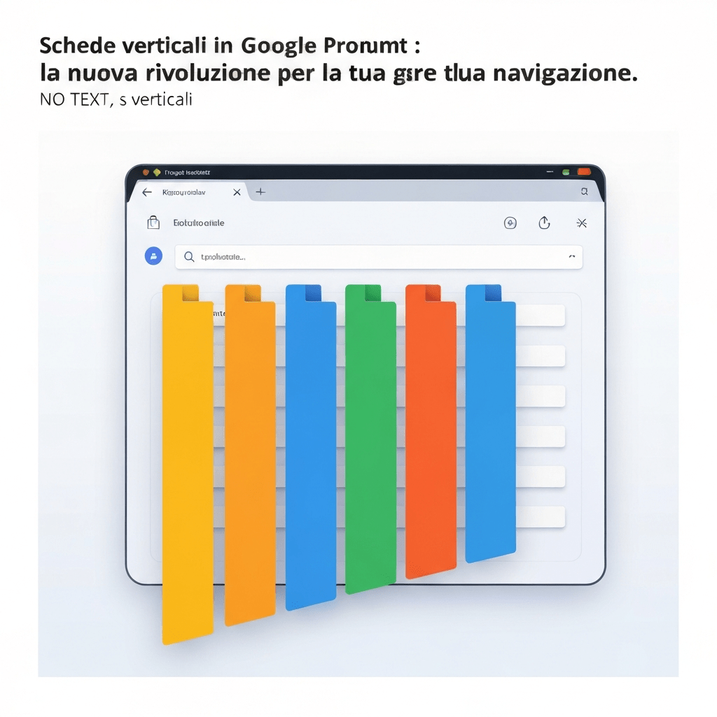 Google Chrome vertical tabs interface