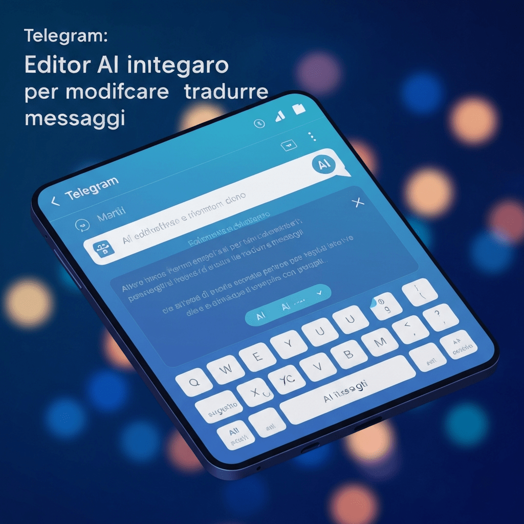 AI integrated editor for Telegram to translate and edit messages.