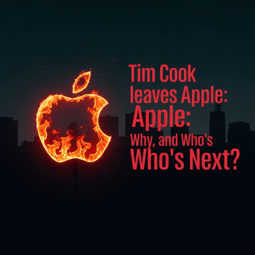 Tim Cook at an Apple event.
