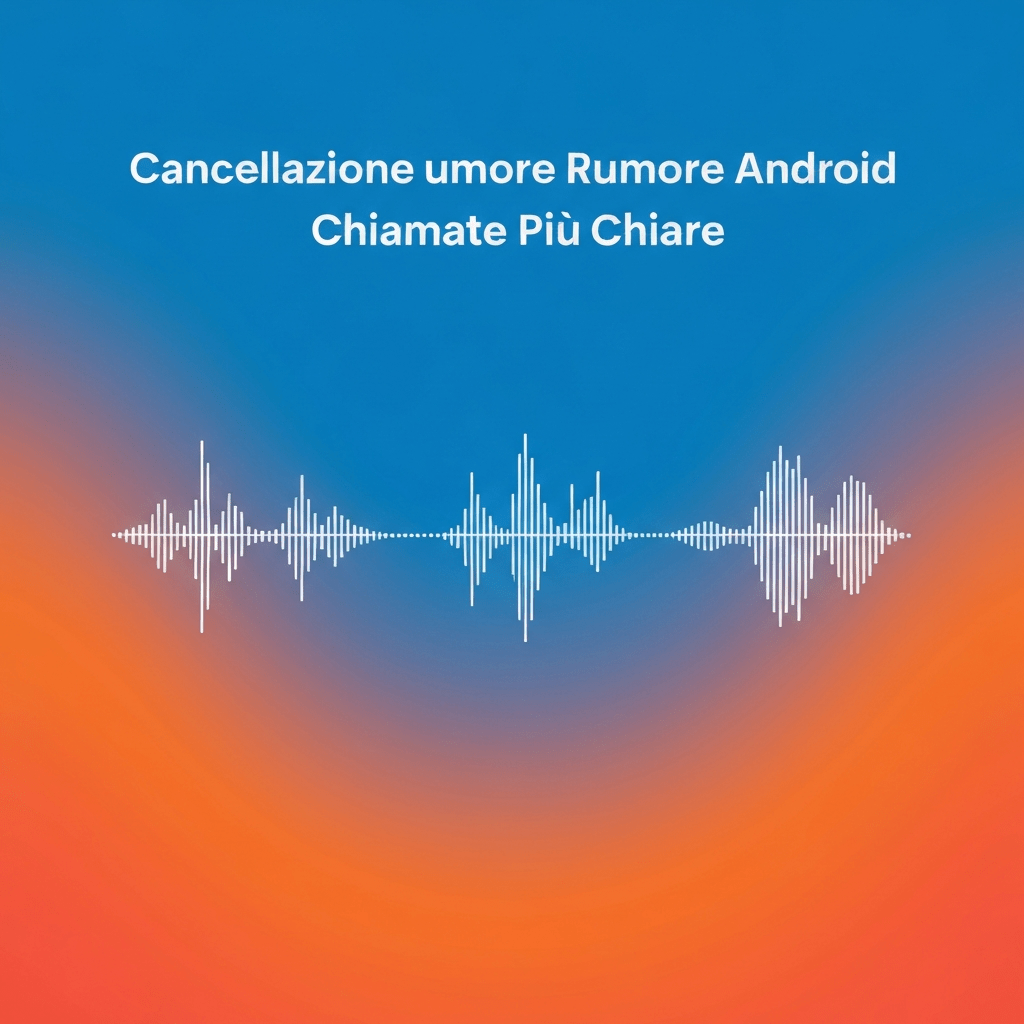 Man with headphones using noise cancellation on an Android phone.