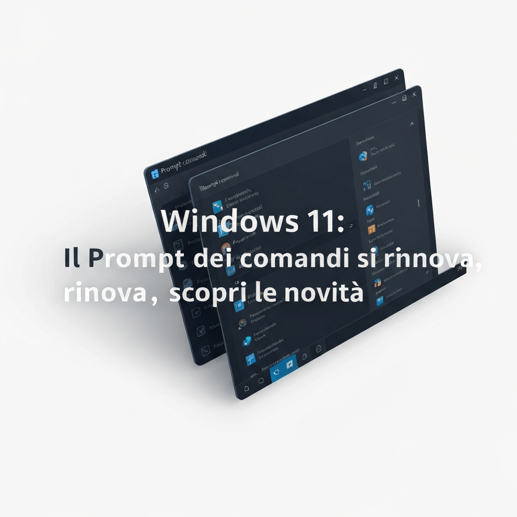 Prompt in Windows 11 with dark mode and new features.
