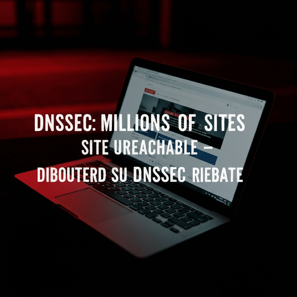 Corrupted DNSSEC signature causes millions of websites to be unreachable