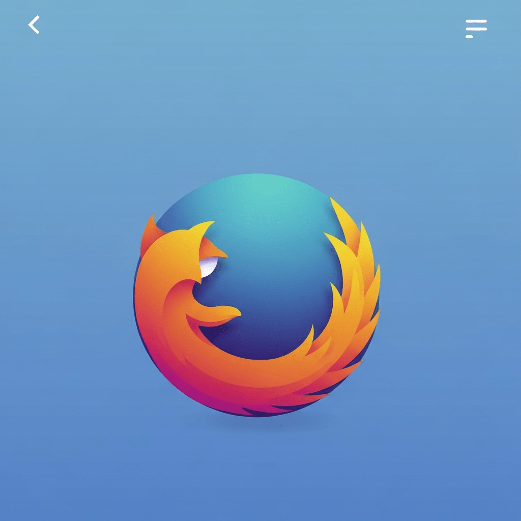 A smartphone displaying the Firefox mobile browser with an AI-generated summary feature active.