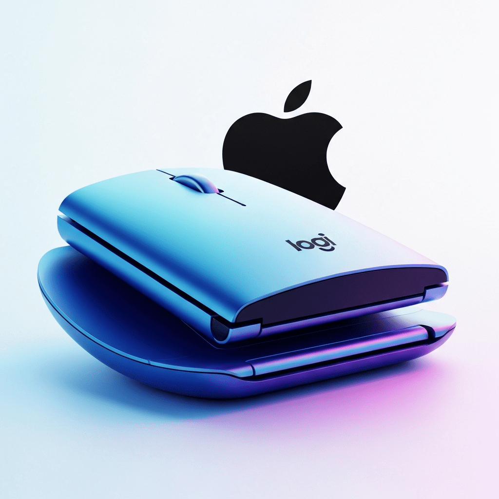Logitech foldable mouse and Apple ARM chip feature