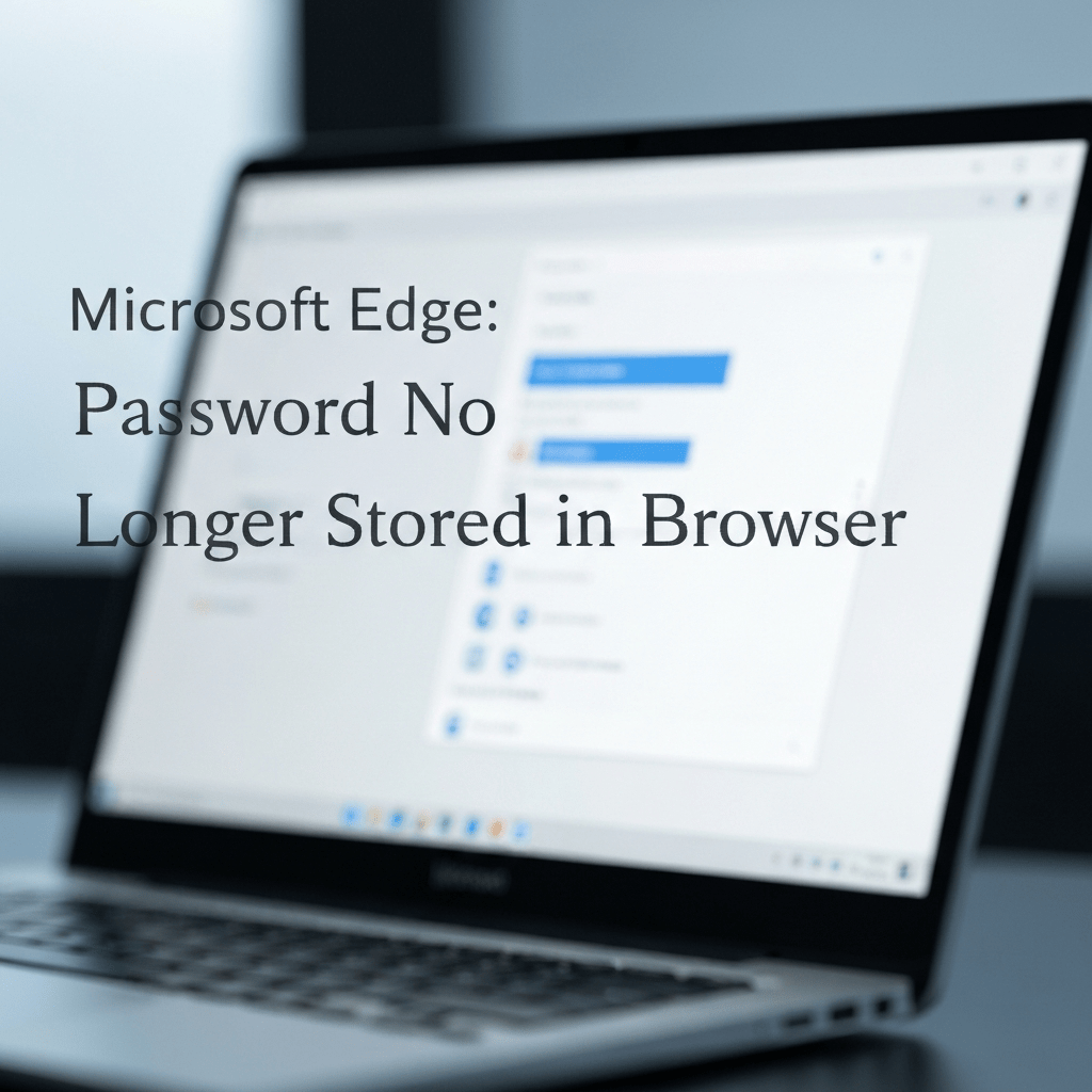 Microsoft Edge password manager in clear memory