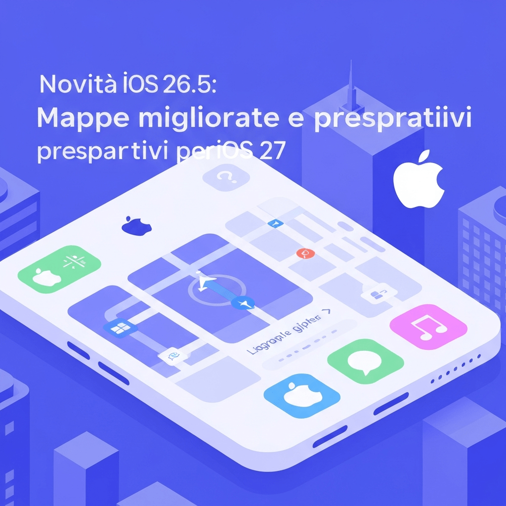 iOS 17 map updates with improved navigation and search.