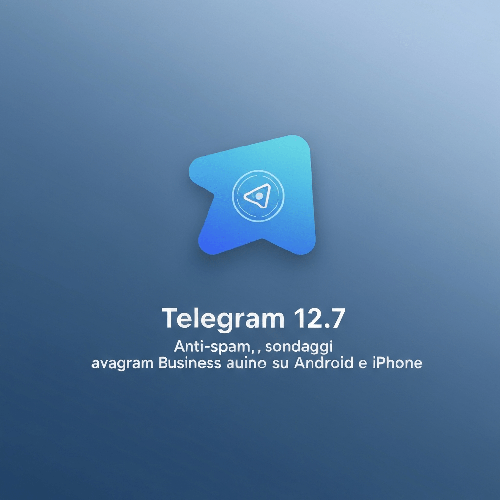 Telegram business icon with advanced anti-spam polls