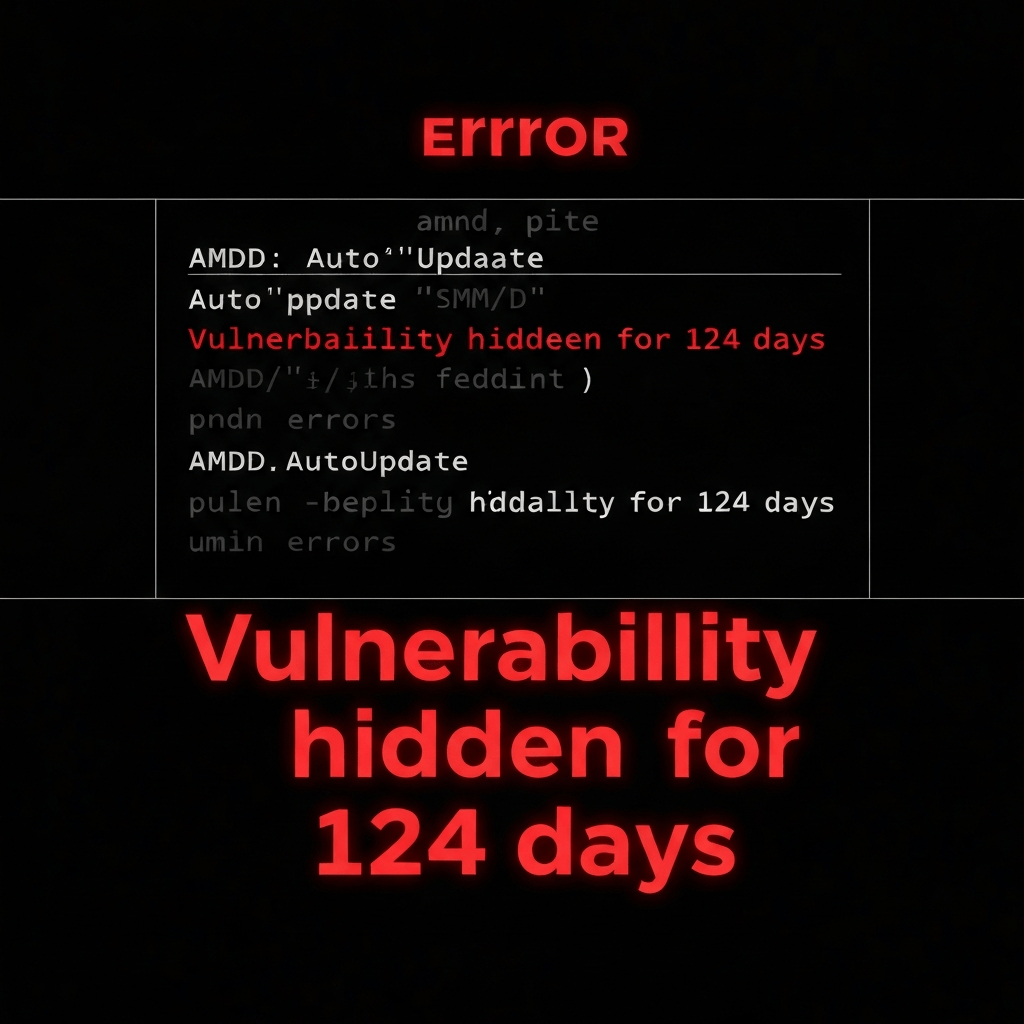 Bug in AMD Autoupdate enabled secret vulnerability.