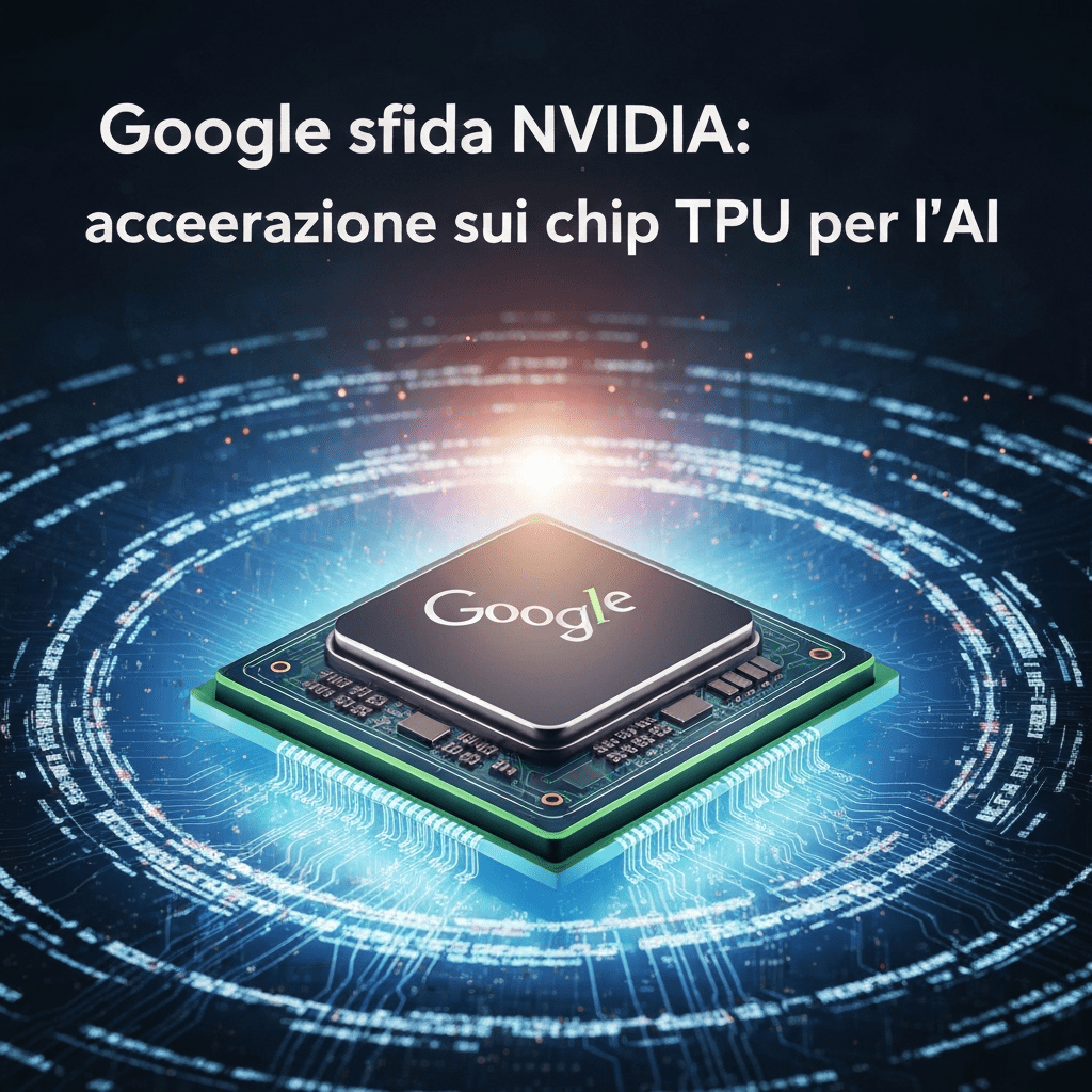 Google TPU chip for AI.