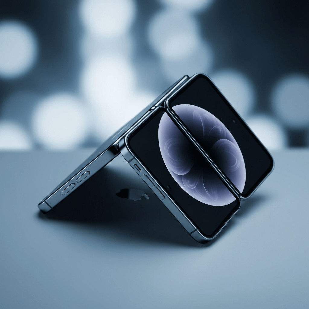 iPhone pieghevole settembre illustration for iPhone pieghevole: iOS 27 svela dettagli su foldState e angleDegrees