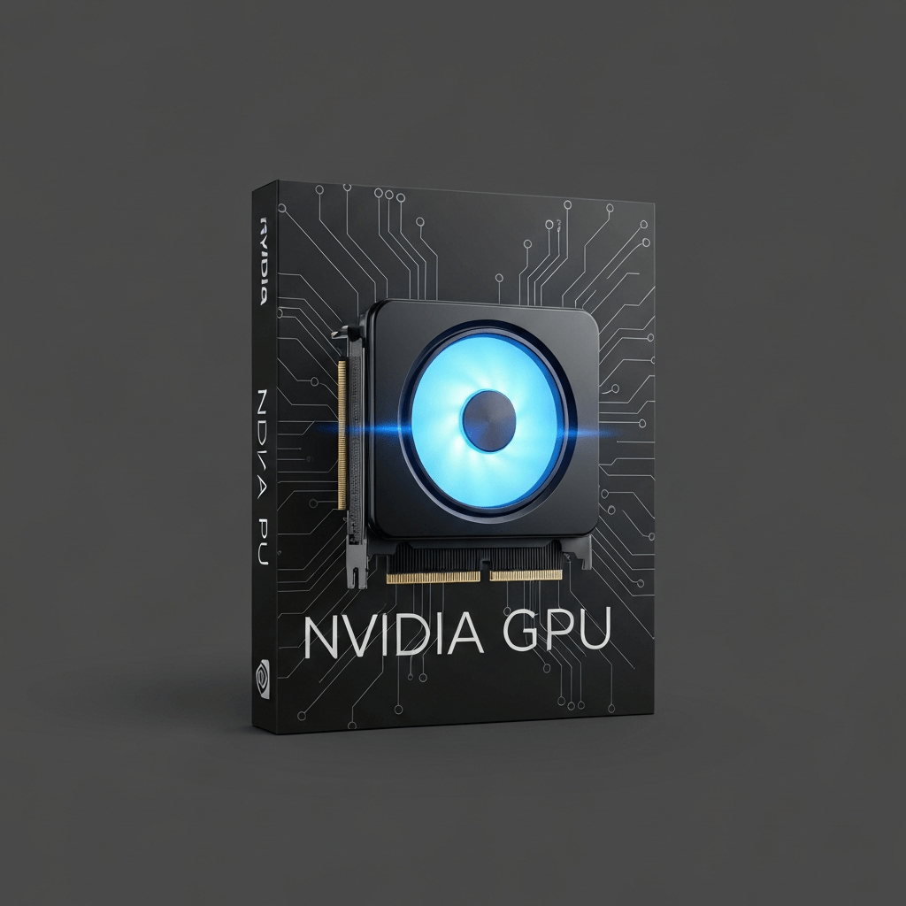 Nvidia robot learning to assemble GPUs for AI training.