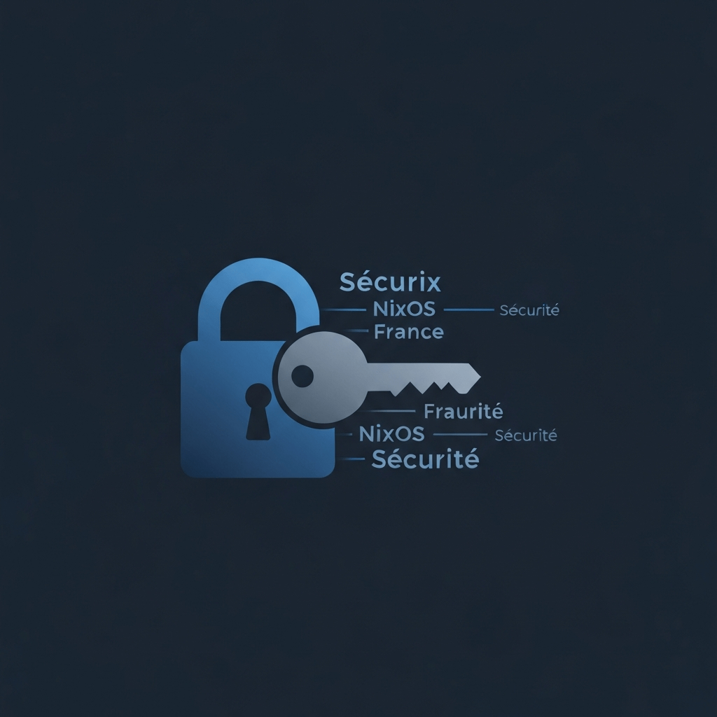 Map of France highlighting regions adopting Linux and NixOS for security.
