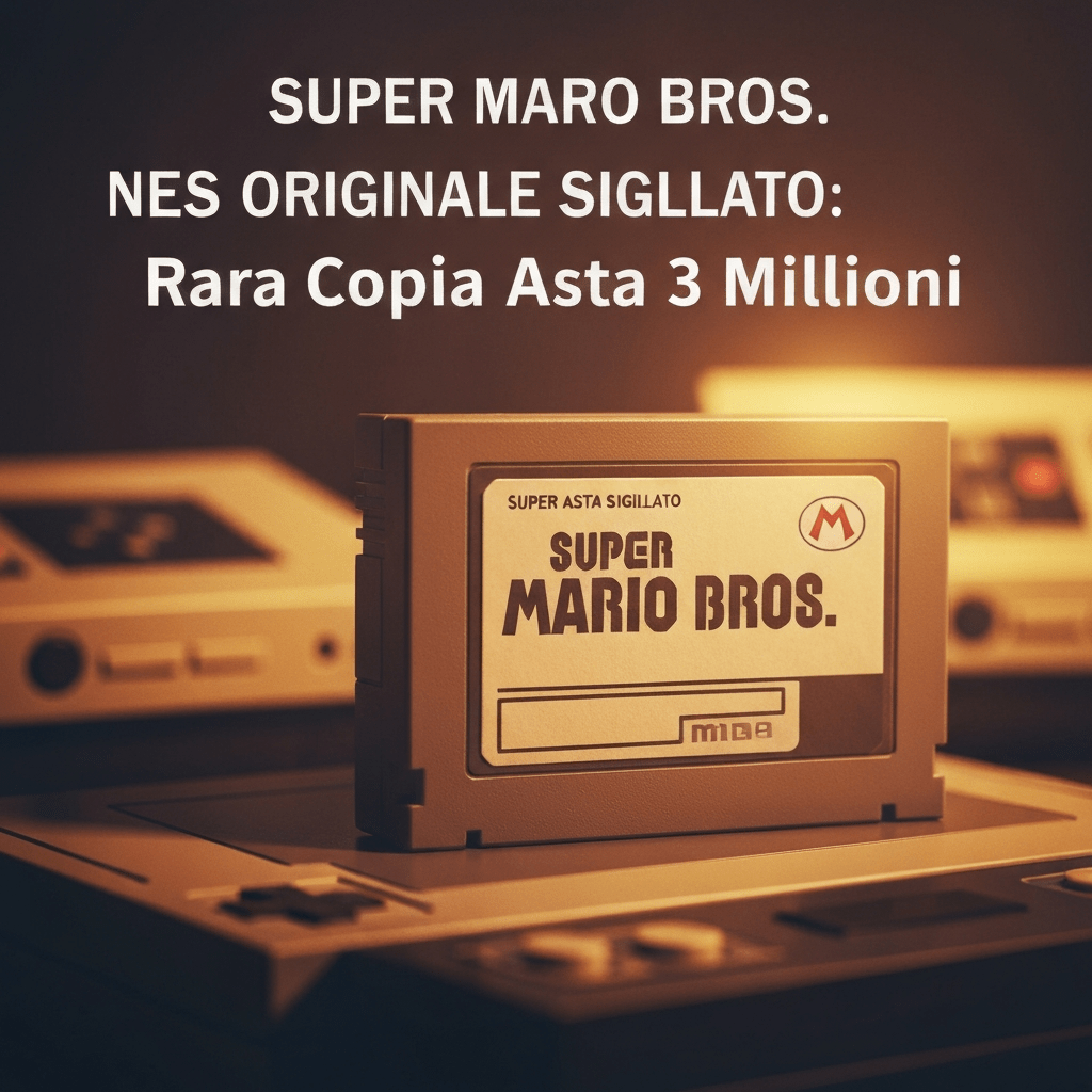 Super Mario Bros. NES original sealed rare copy