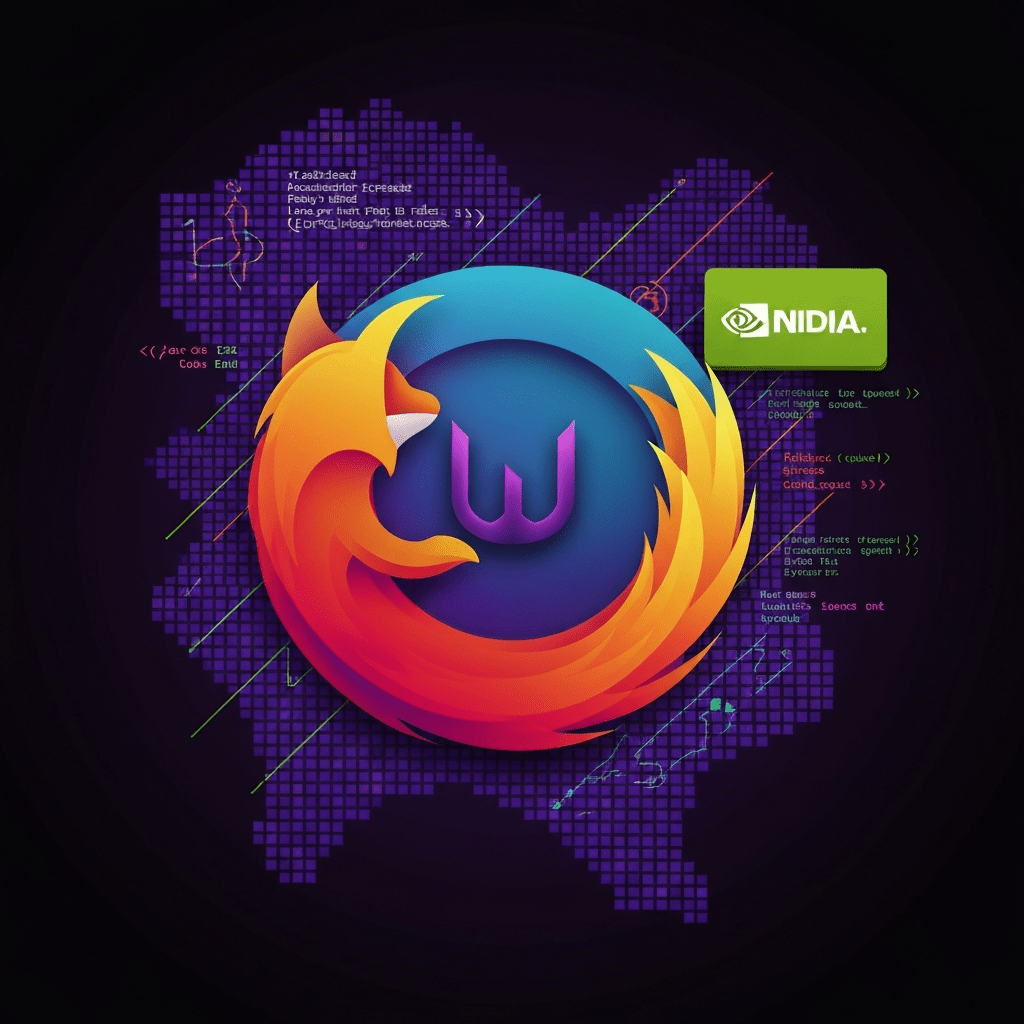 Firefox browser on Linux with Vulkan API.