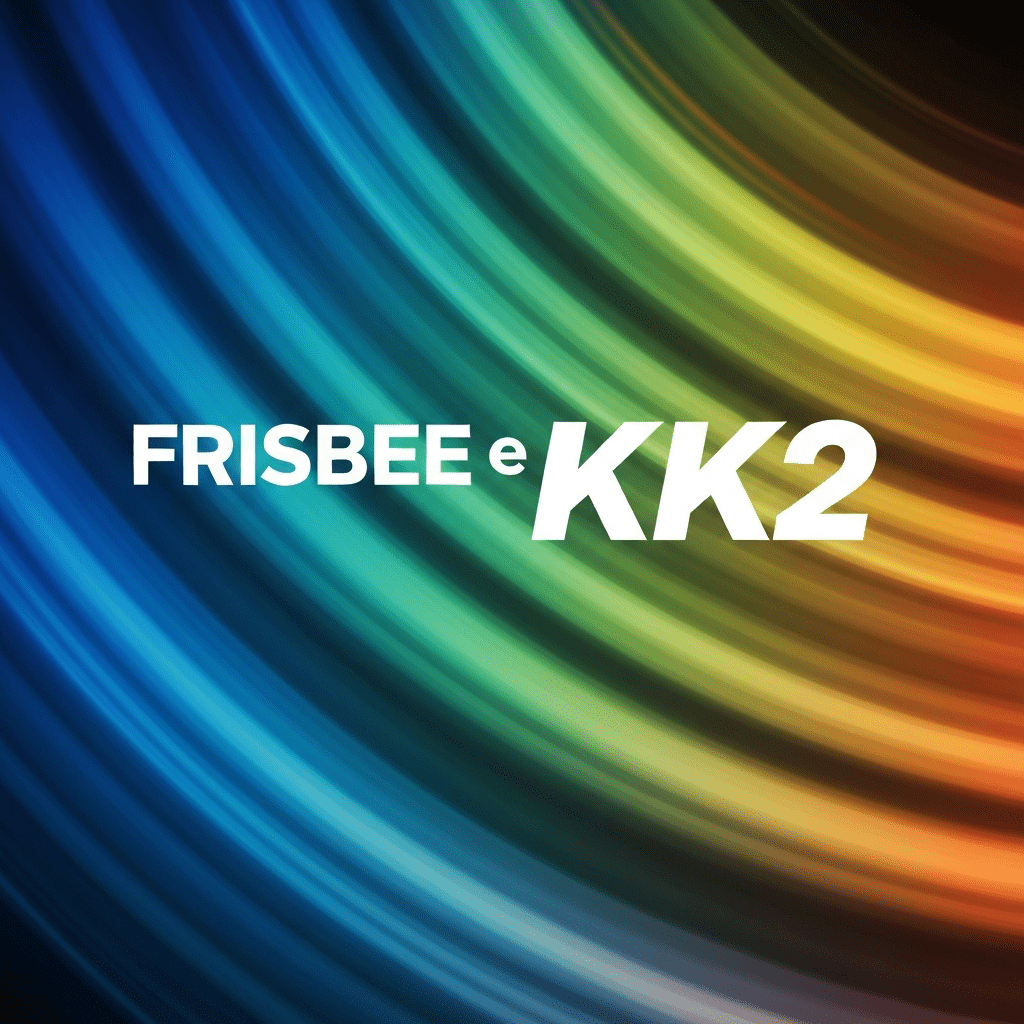 Frisbee E K2 logo on digital terrestrial TV screen