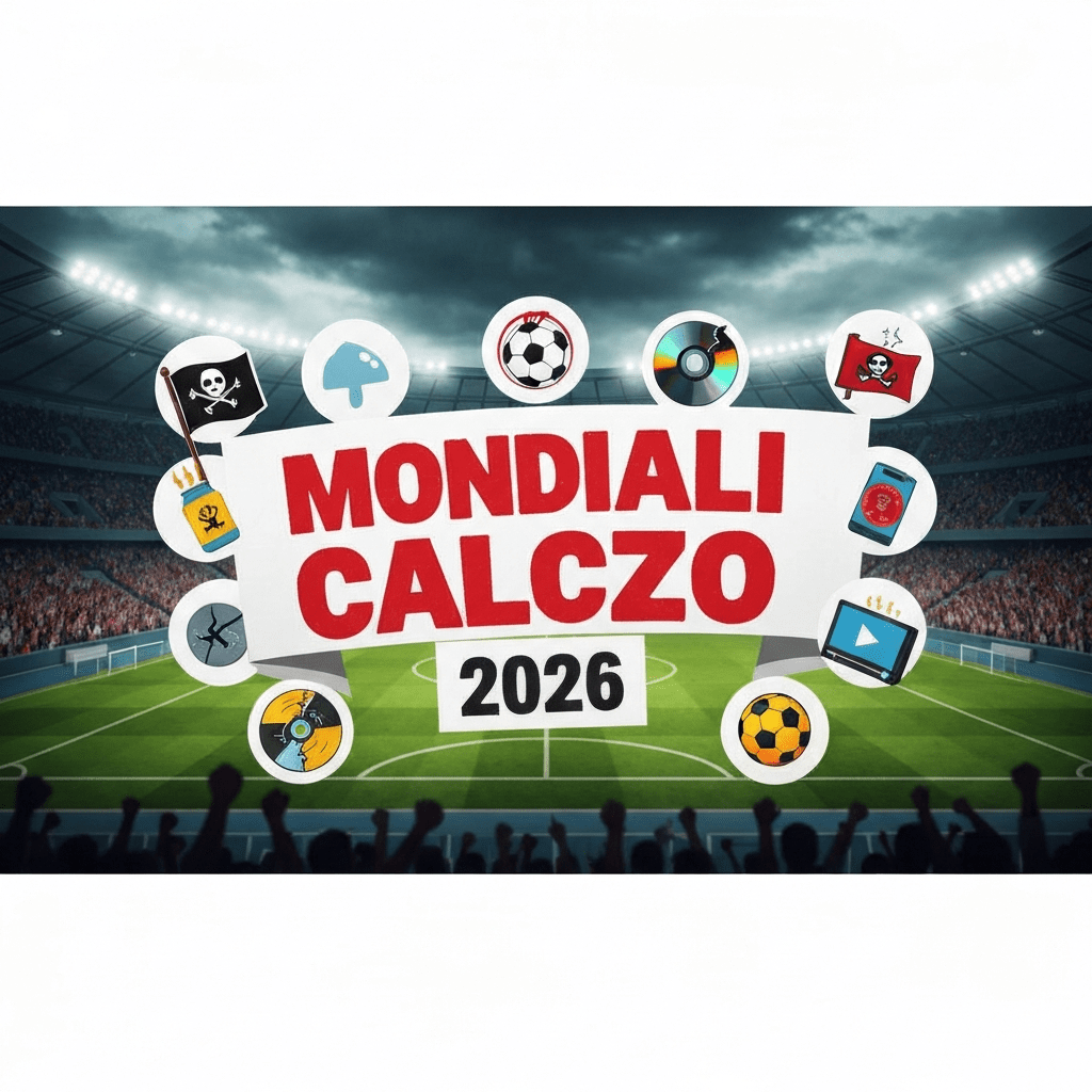Mondiali 2026: over 1,000 pirate sites seized.