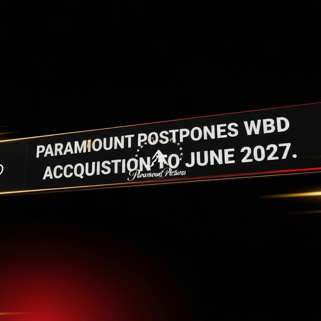 Paramount postpones WBD acquisition to June 2027.