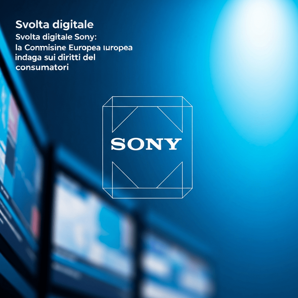 Sony Italia's digital transformation under European Commission investigation.