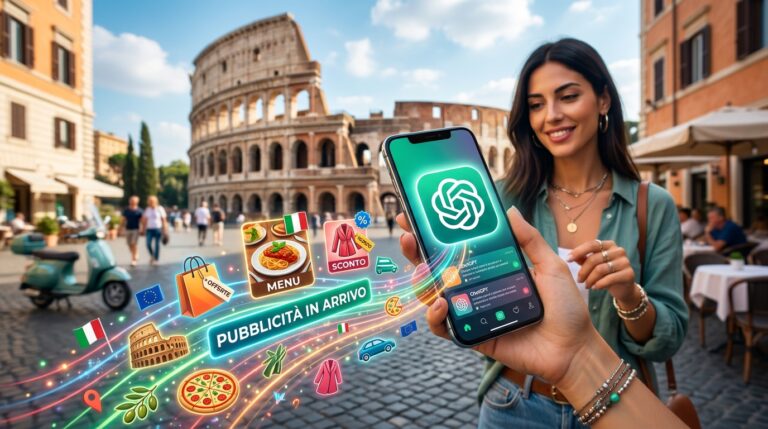 ChatGPT ads coming soon to Italy.