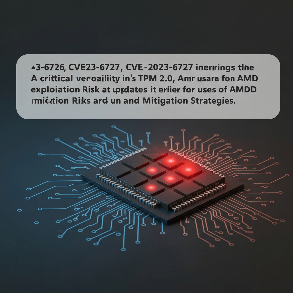 TPM 2.0 ftpm AMD security risks