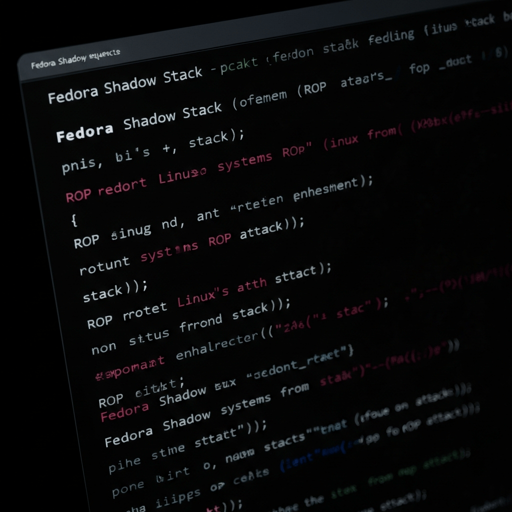 Fedora Linux protects against ROP attacks with Stack Protector