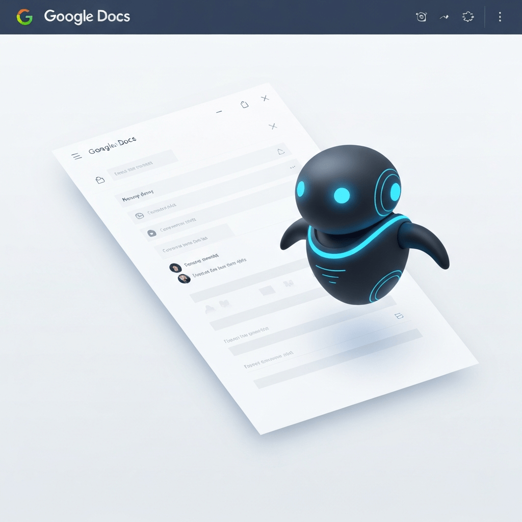 Gemini in Google Docs managing comments and edits.