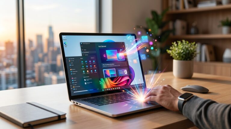 Windows 11 Start menu with Microsoft tips.