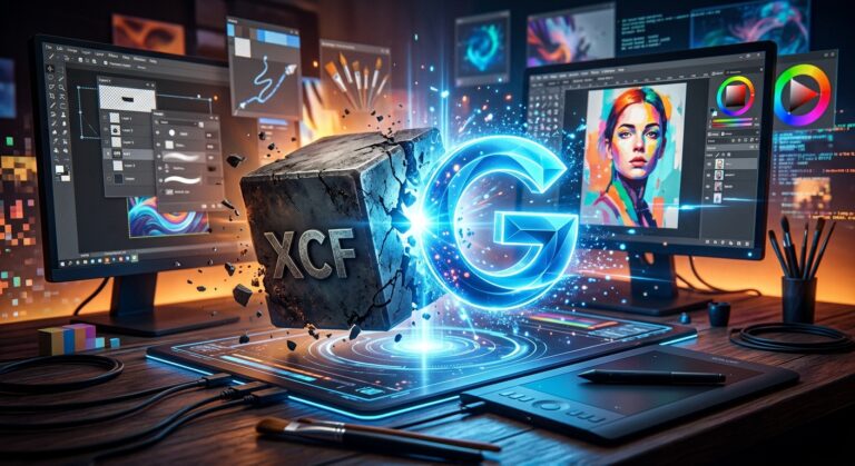 GIMP's new file format will replace XCF.