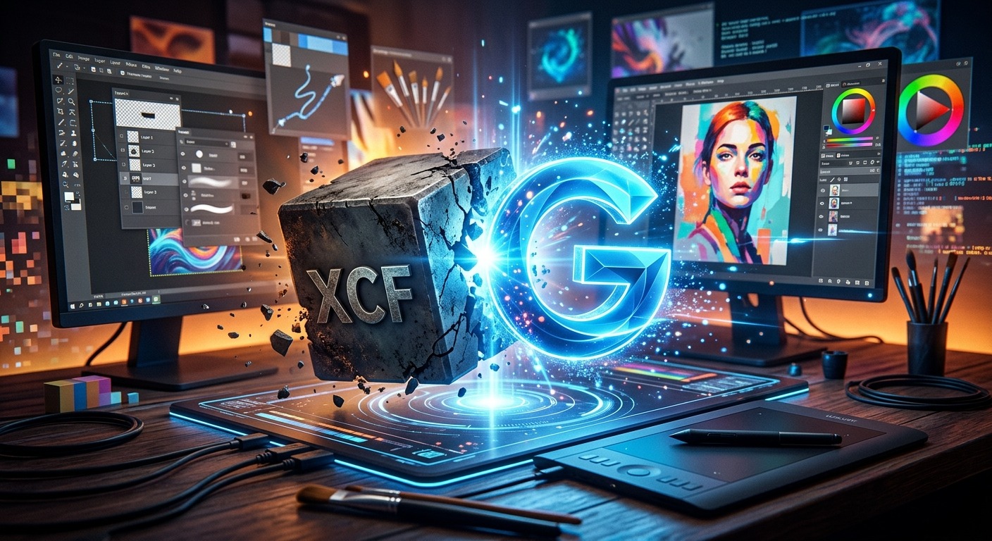 GIMP's new file format will replace XCF.