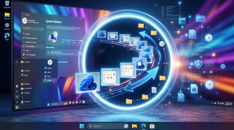 Windows 11 builds have point-in-time restore enabled by default.