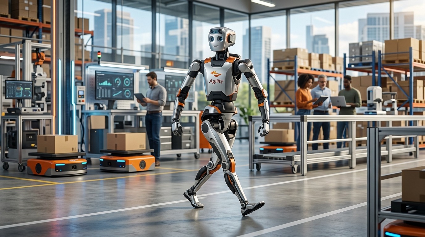 Humanoid robot Digit from Agility Robotics.