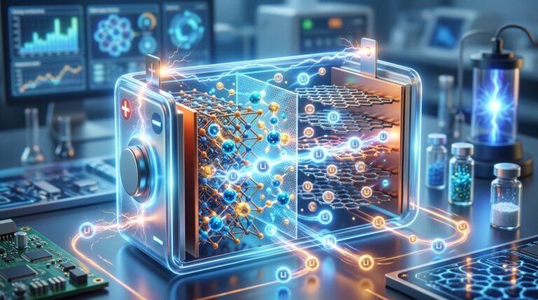 Lithium-ion battery with new additive increasing power and capacity.