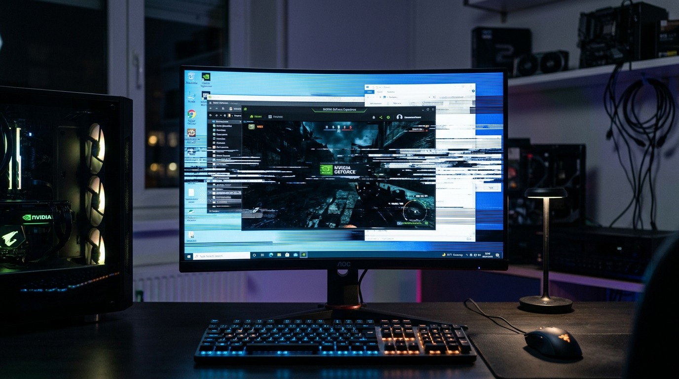 NVIDIA driver 616.56 causing screen flickering after update