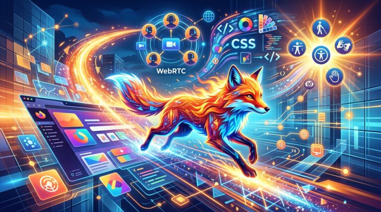Firefox 157 with new interface and WebRTC access