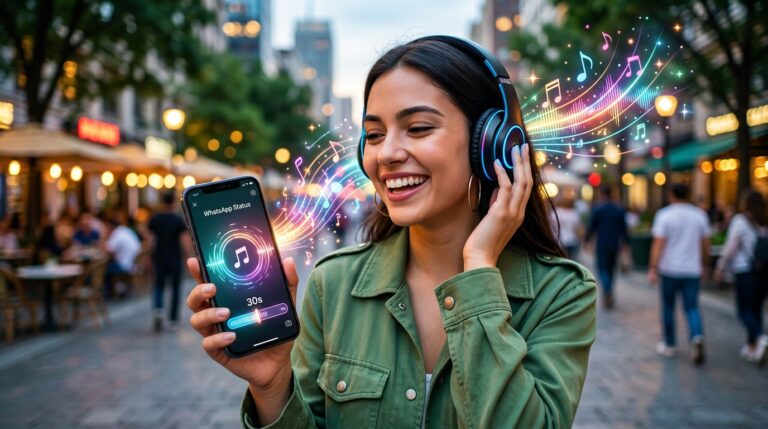 WhatsApp Status now supports song clips up to 30 seconds.