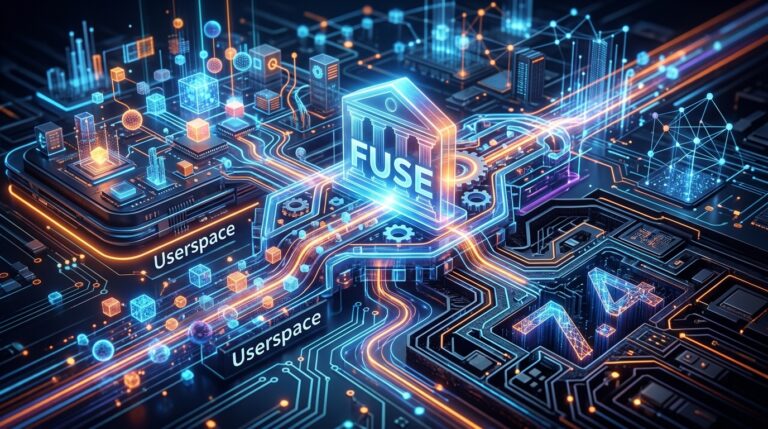 Digital fuse connecting Linux userspace with AI and data flow.